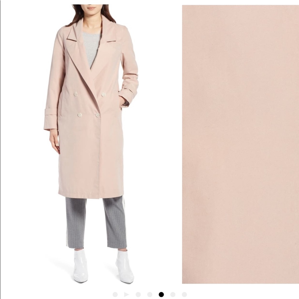 Halogen Long Trench Coat